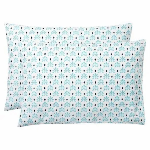 *SOLD* Pottery Barn Teen Lennon & Maisy Bohemian Block Print Pillowcases - Picture 7 of 7
